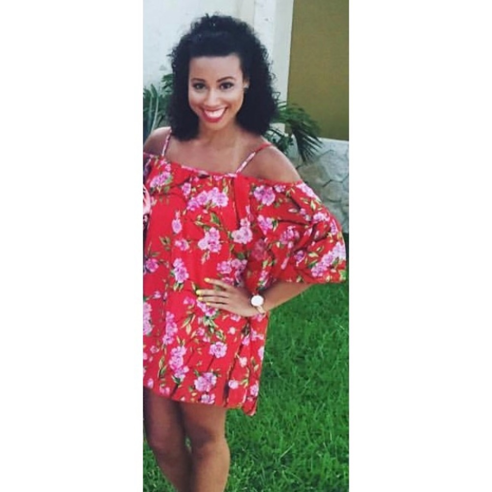 Floral Chiffon Dress